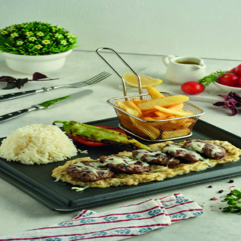 BEĞENDİLİ KAŞARLI KÖFTE  